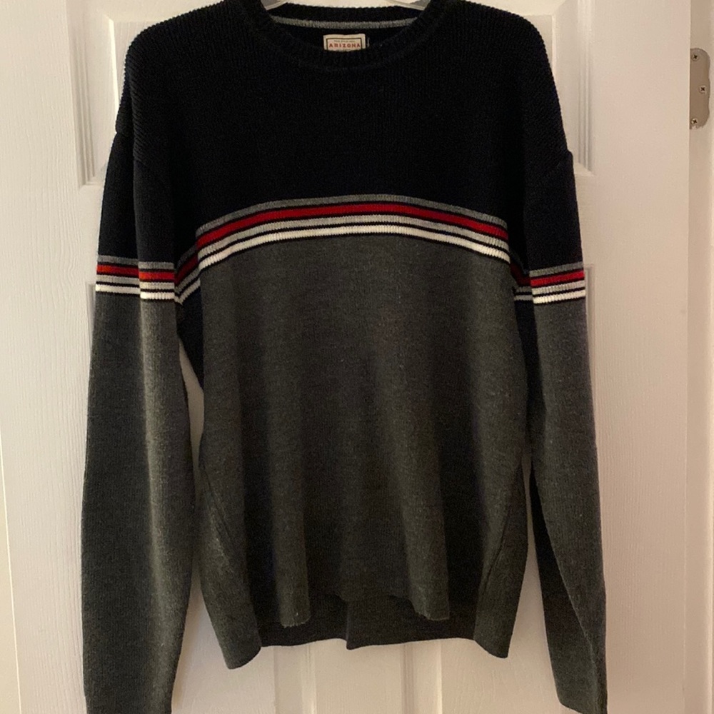 Arizona striped crew neck sweater